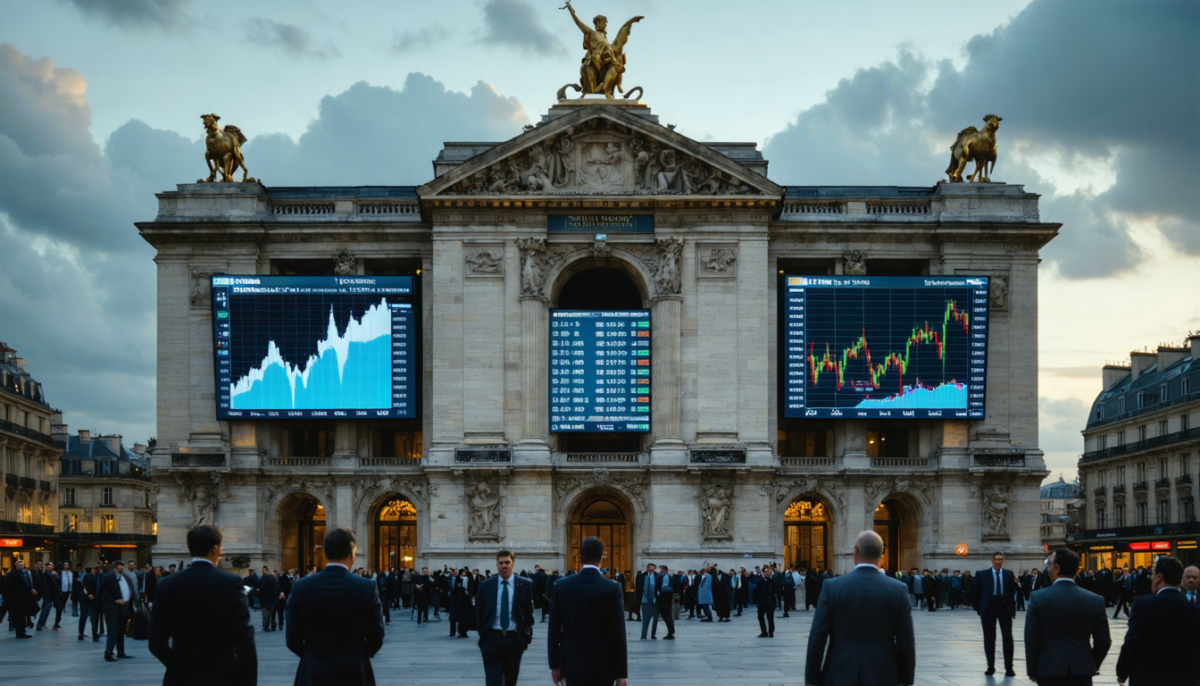 le cac 40 à paris termine en baisse après la publication d'un rapport américain sur l'emploi, aux données sujettes à diverses interprétations.
