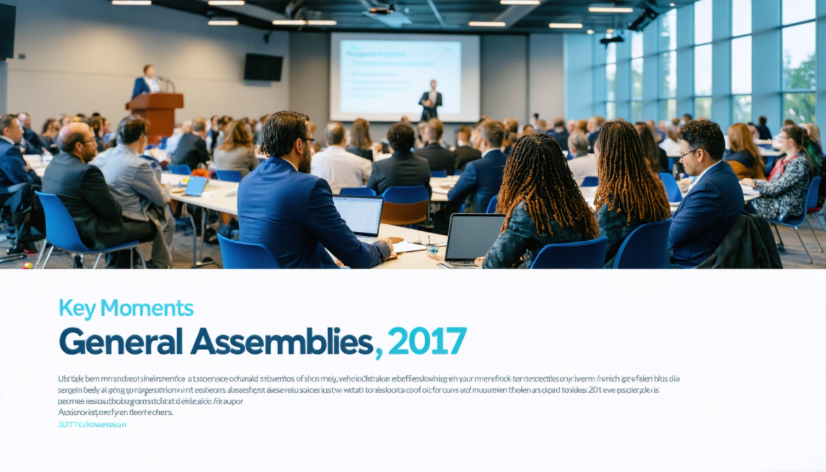 découvrez les moments clés et les temps forts des assemblées générales 2017, avec un retour détaillé sur les décisions importantes et les discussions marquantes.