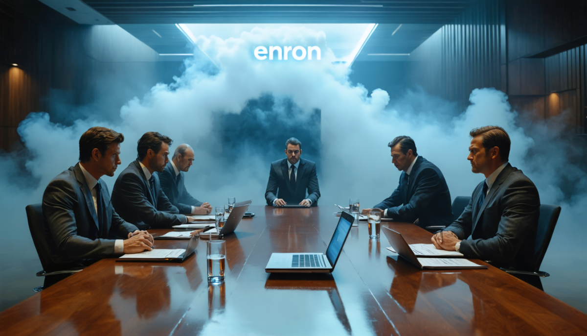 découvrez comment les pratiques controversées d'enron résonnent aujourd'hui dans la gestion des bsa-administrateurs, soulevant des questions éthiques et financières.