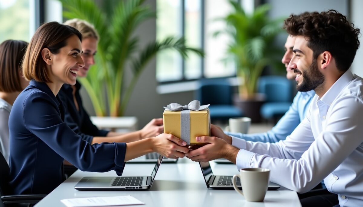 Cadeaux d’entreprise aux employés : guide essentiel pour respecter la réglementation